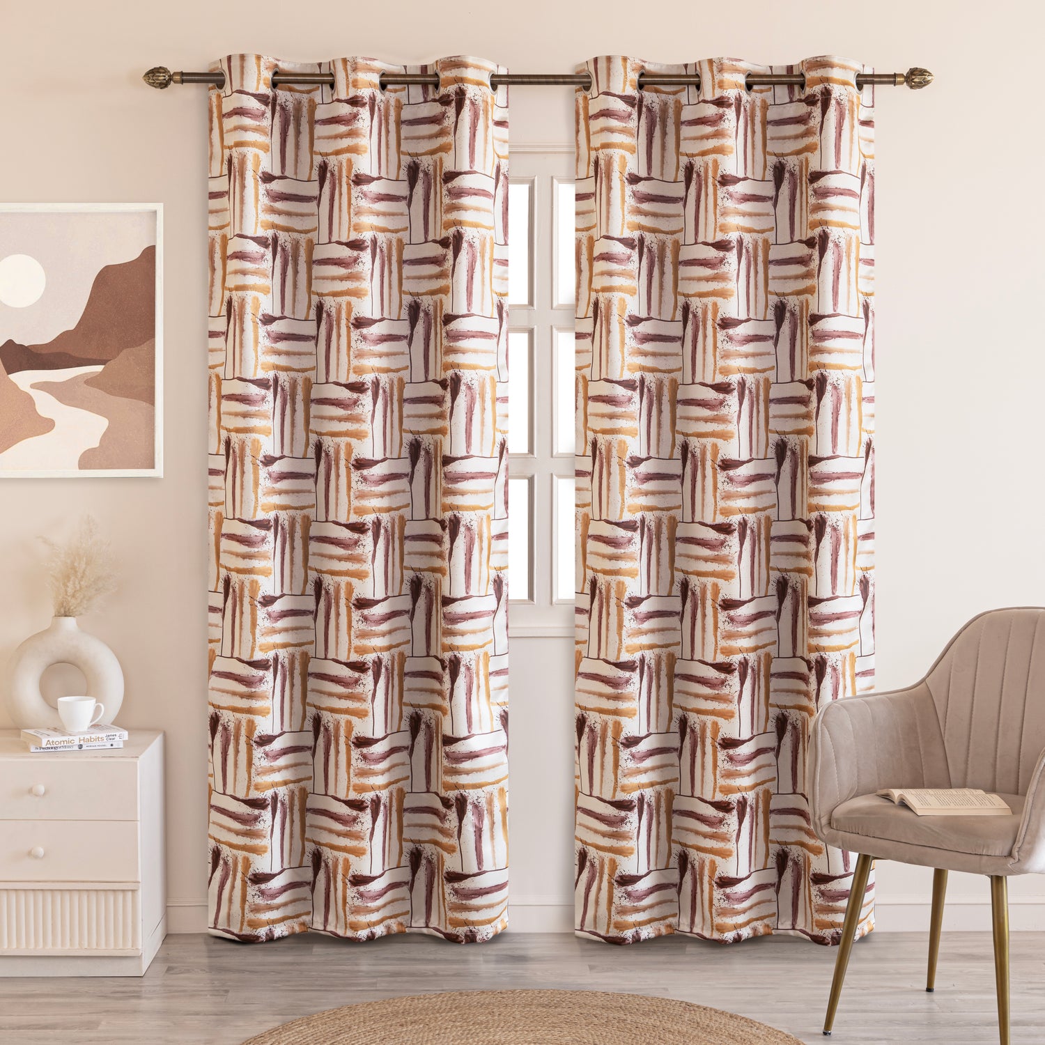 Printed Blackout Curtains