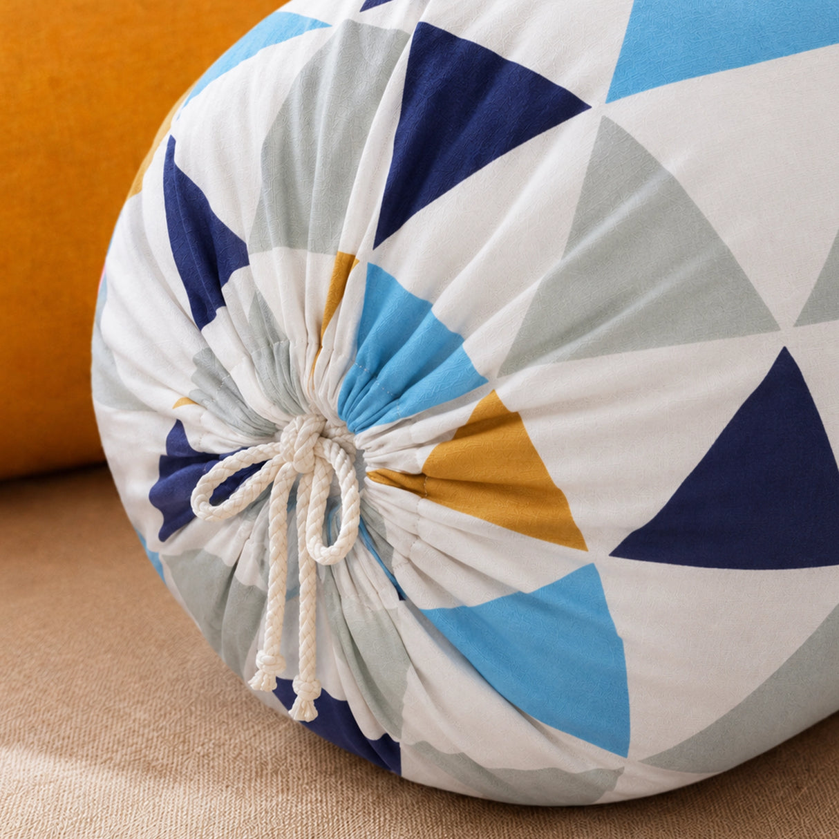 Imprimer Diamond - Printed Bolster Cover (Multicolor)