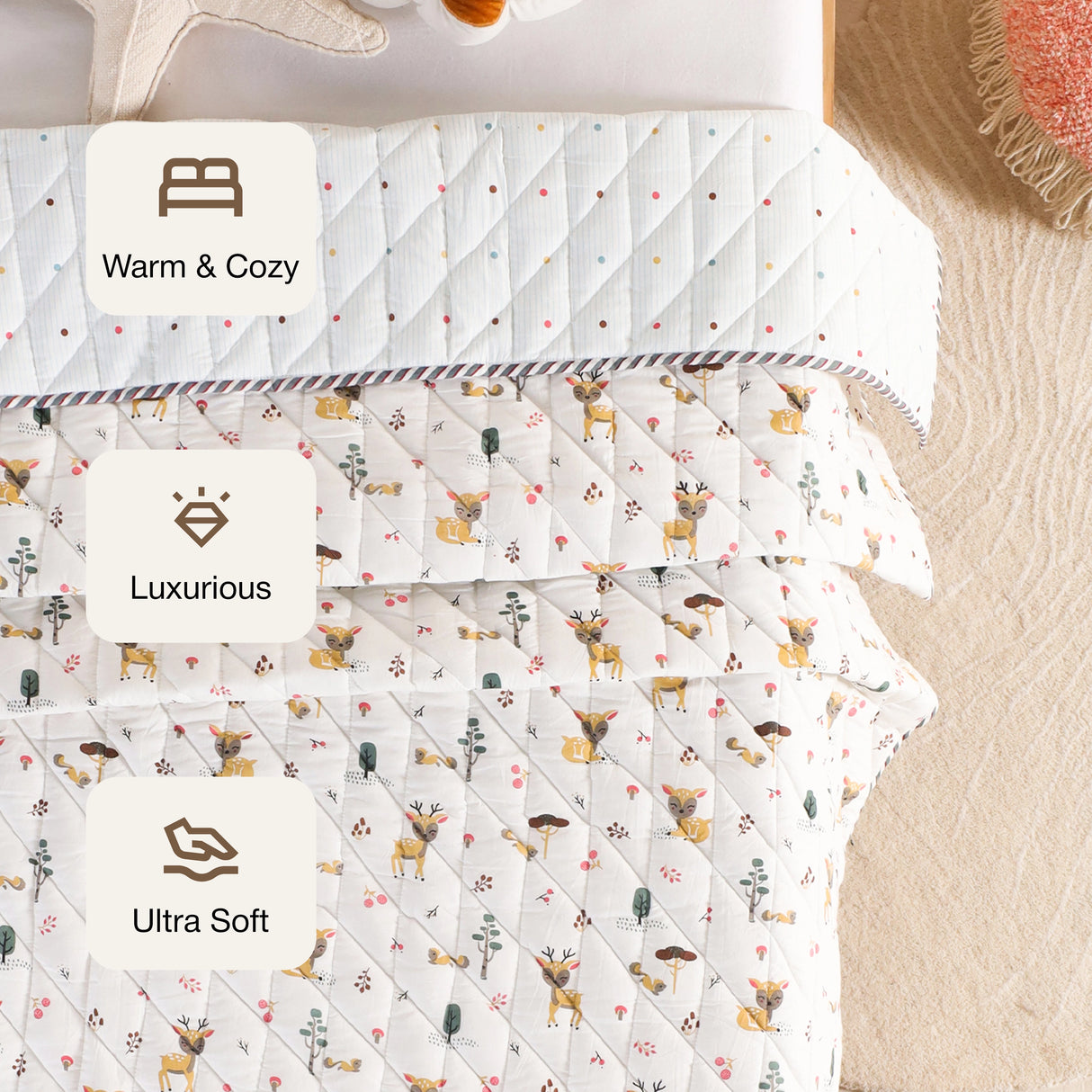 Imprimer Tender Tales - Printed Baby Blanket