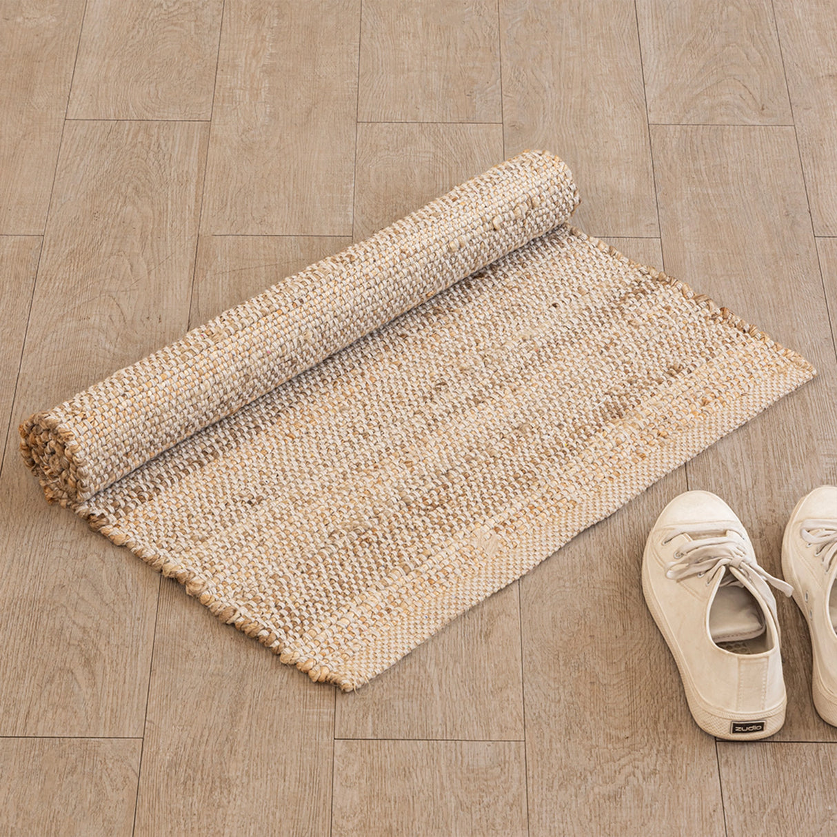 Cotton Jute Rug - Rectangular