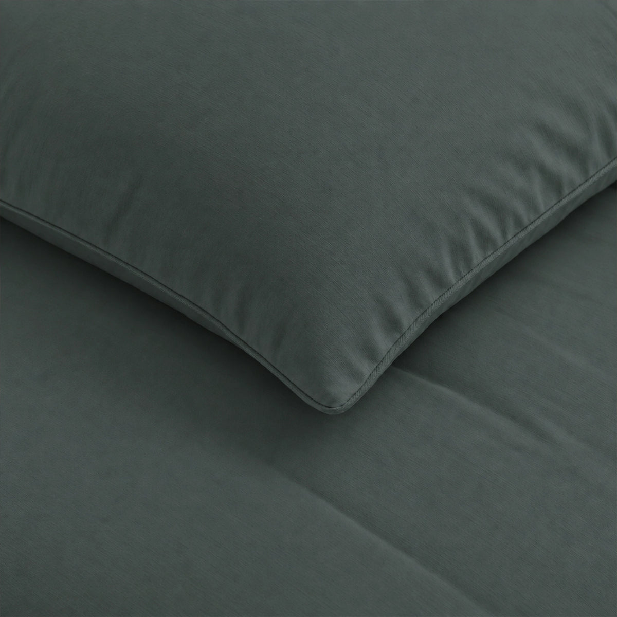 Fort Mellow - Solid Duvet Cover (Dark Grey)