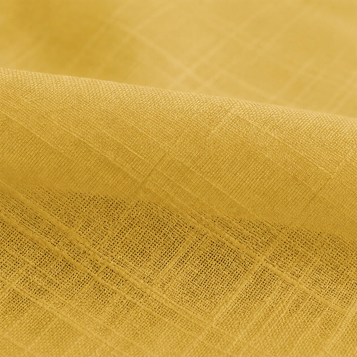 Fort Handpicked Breeze - Yellow Sheer Curtain