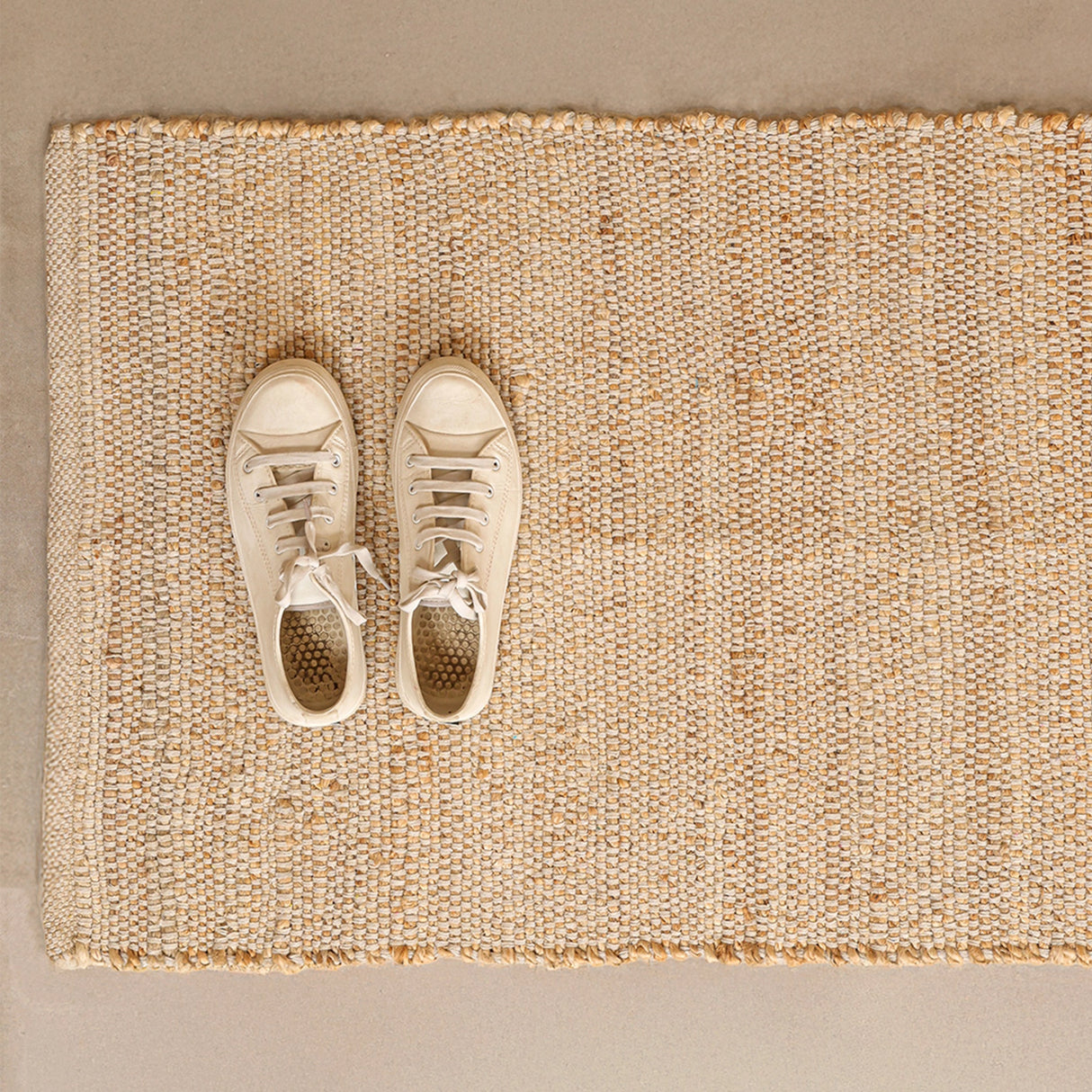 Cotton Jute Rug - Rectangular