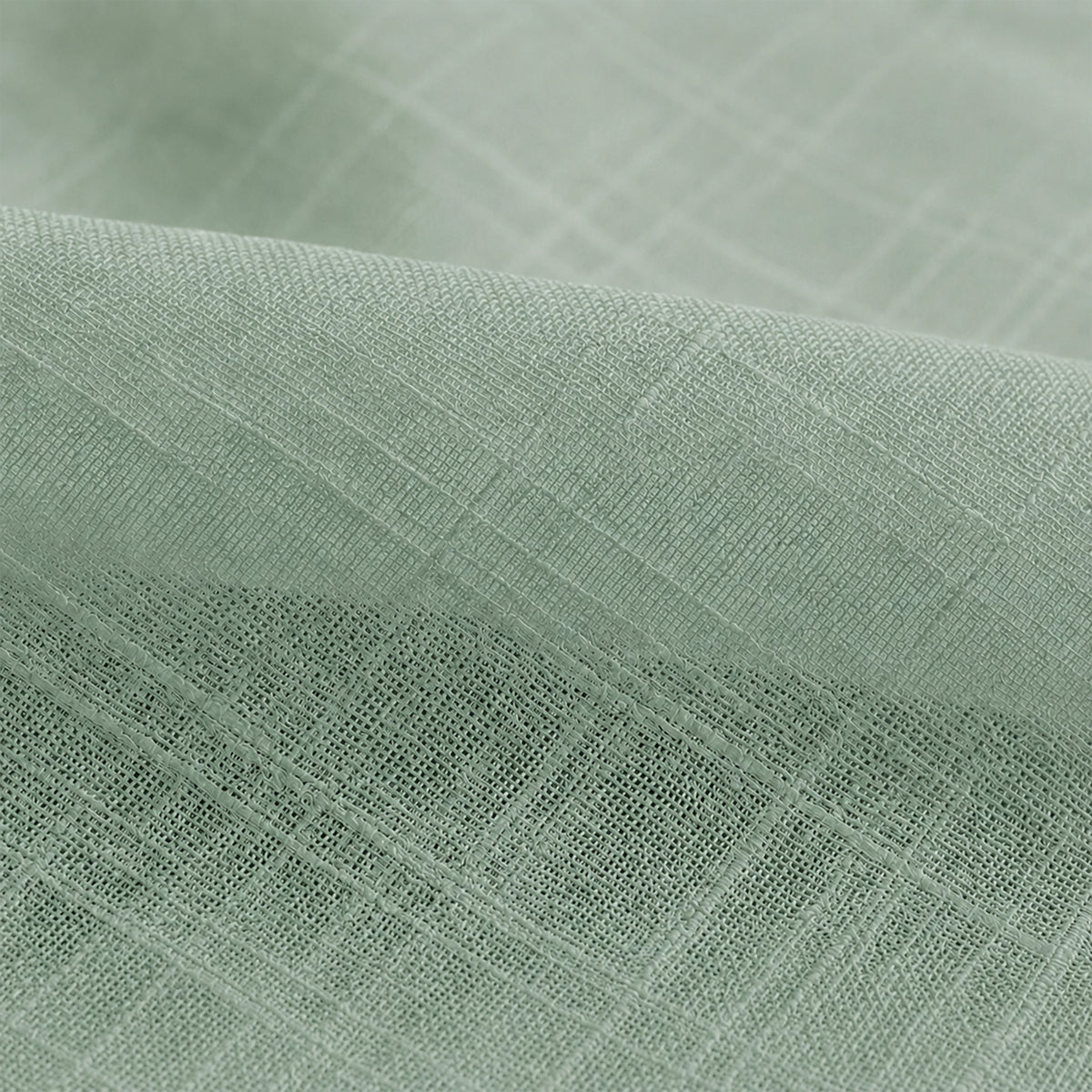 Fort Handpicked Breeze - Silver Grey Rod Pocket Sheer Curtain