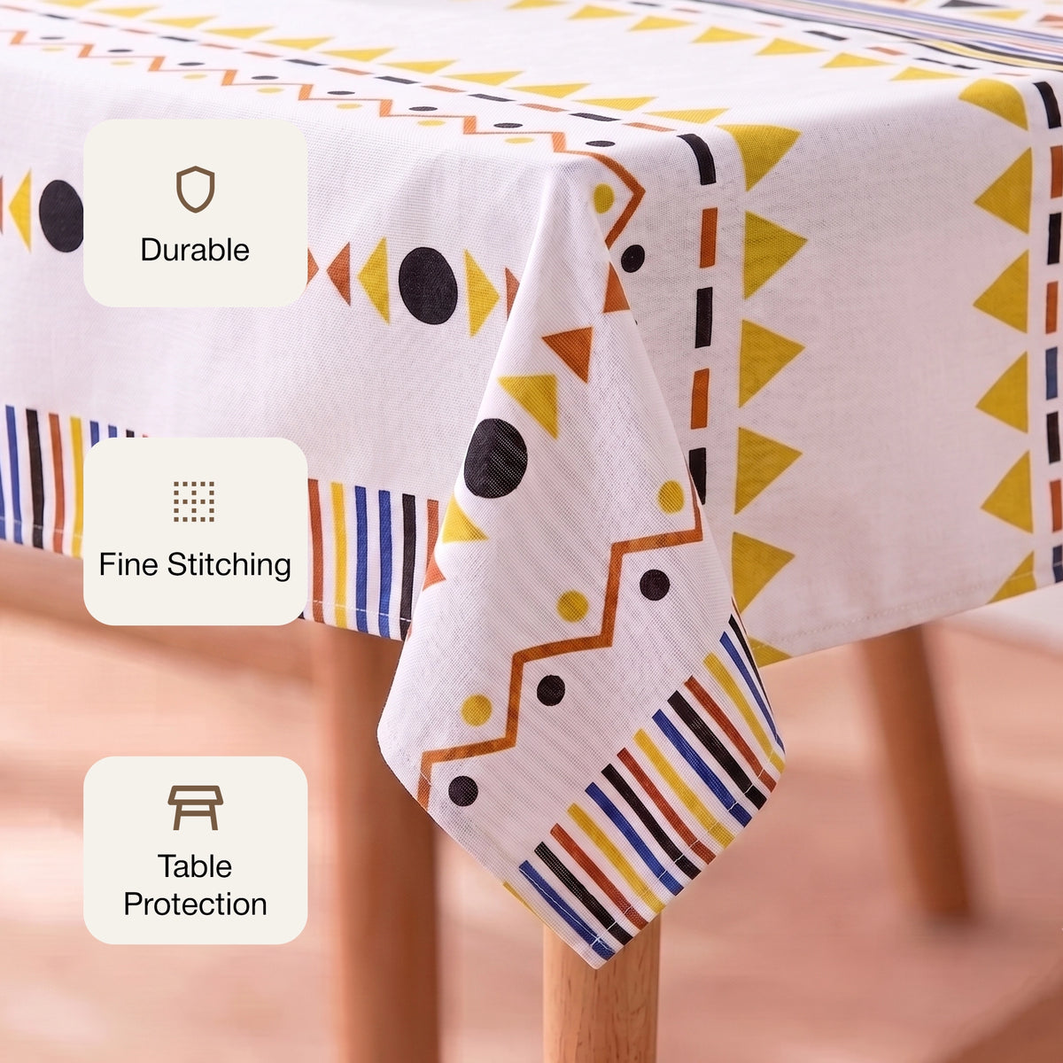 Imprimer Handpicked Santo - Table Cover (Yellow Santo)