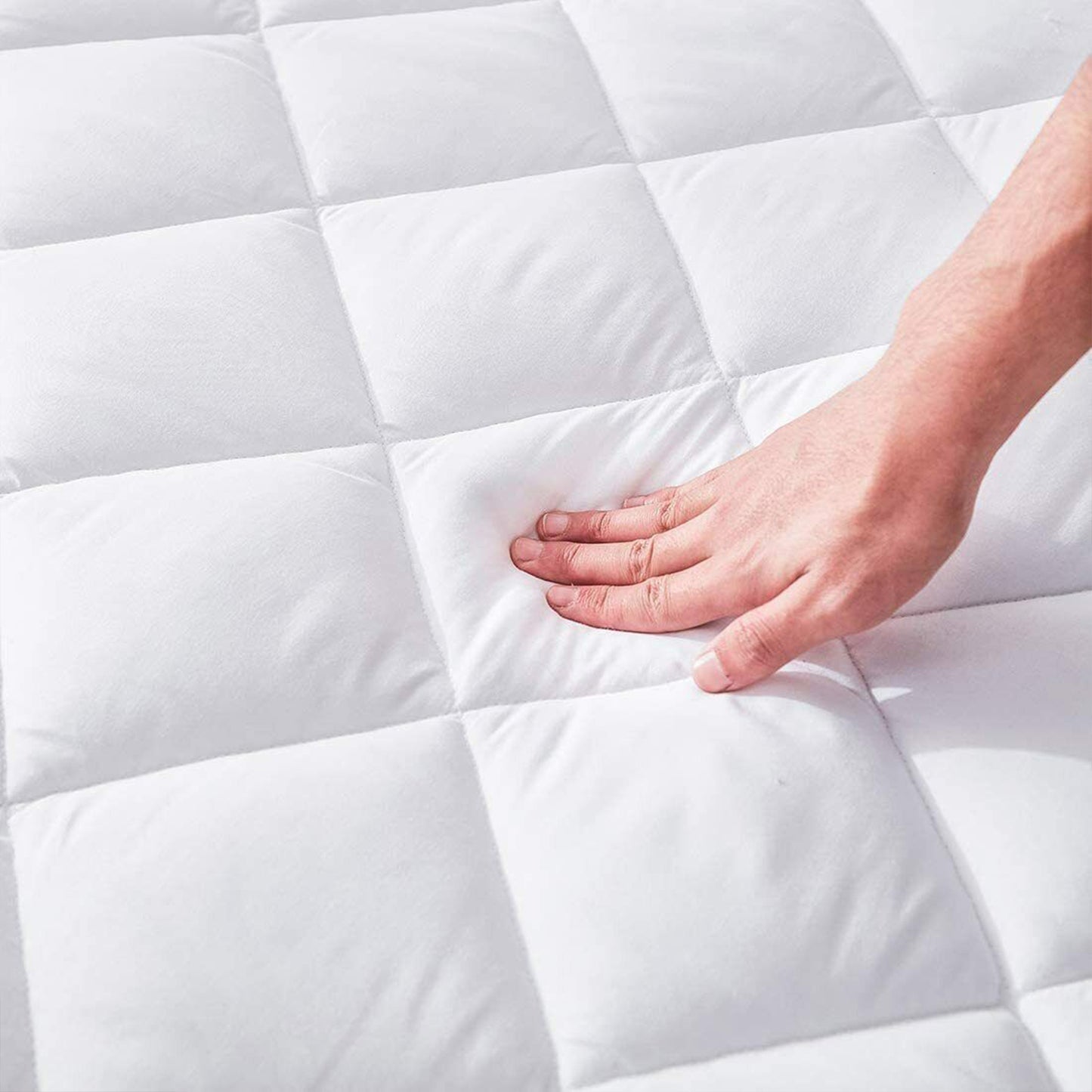 Ombre - Pure Shield Quilted Mattress Protector (White)