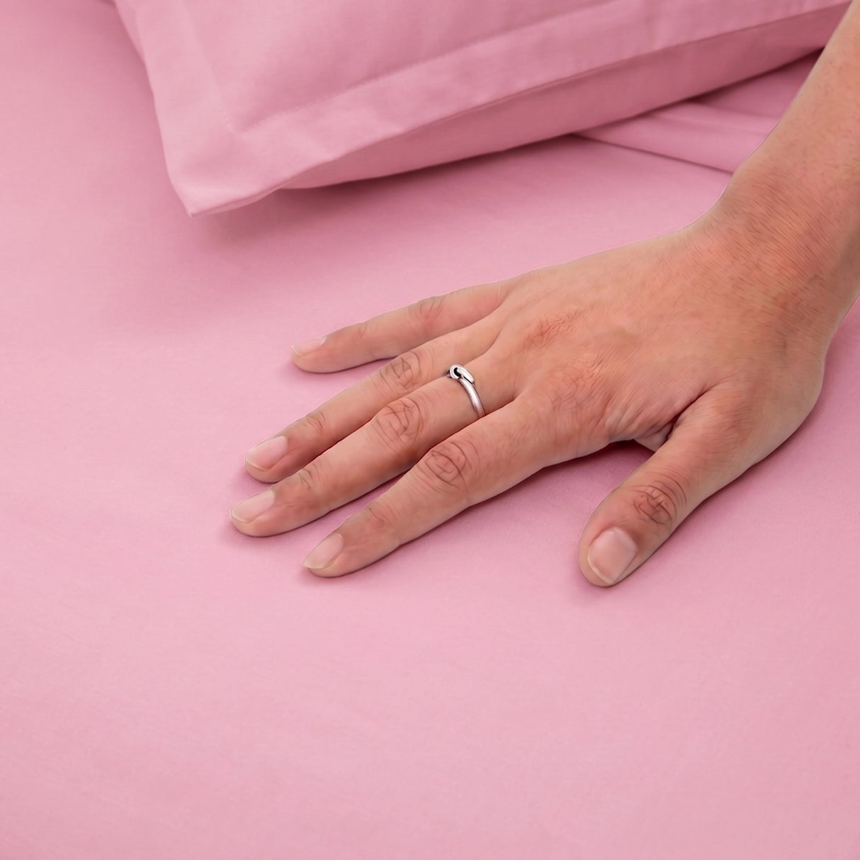 Fort Mellow - Solid Duvet Cover (Pink)