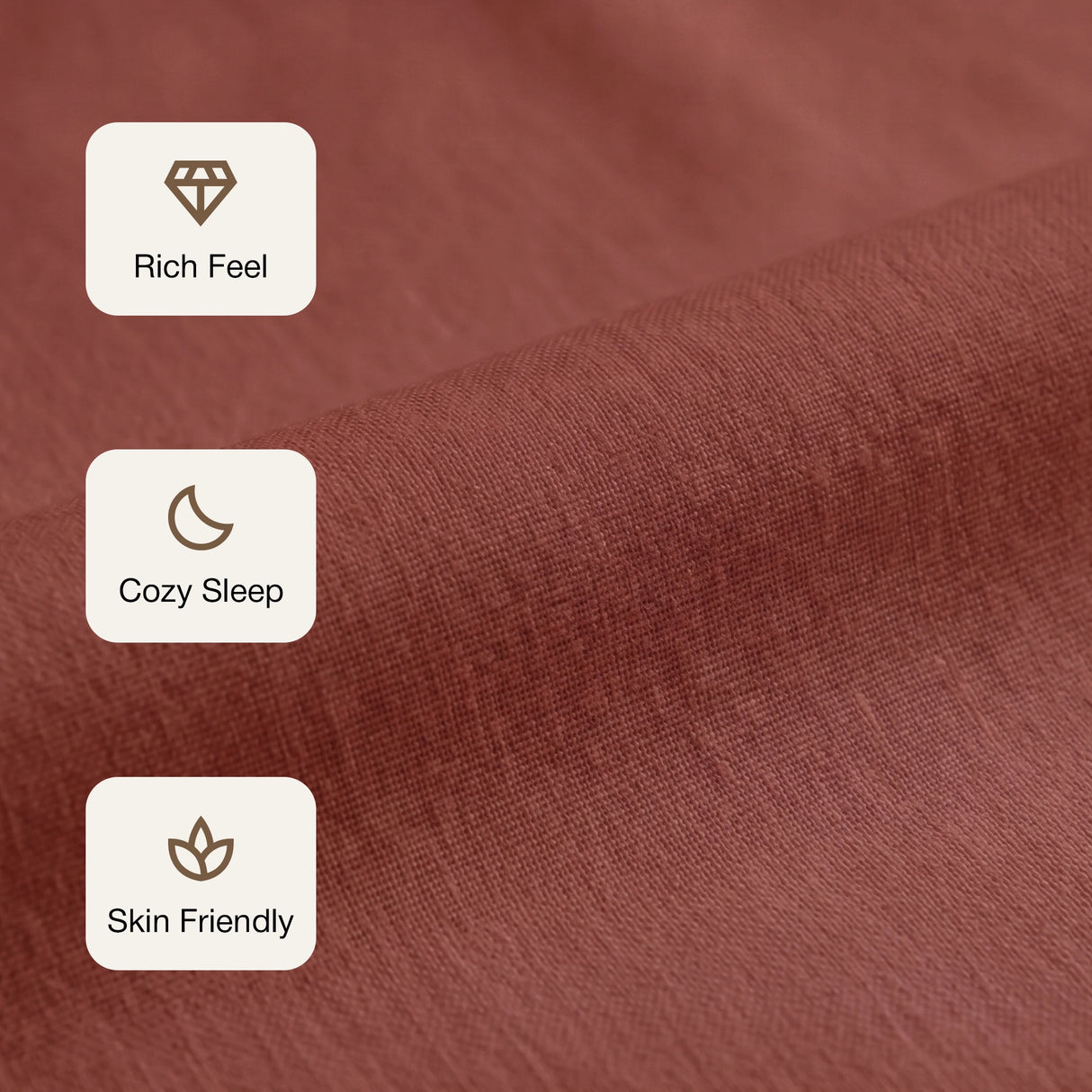 Fort Nightingale - Solid Bedsheet (Maroon)