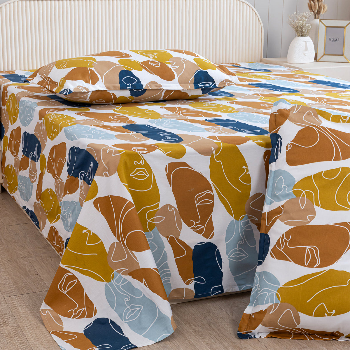 Imprimer Faces of Color - Bedsheet