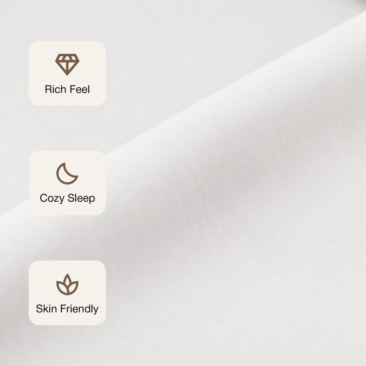Fort Nightingale - Solid Bedsheet (White)