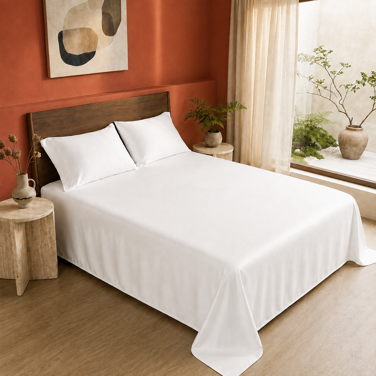 Premium Bamboo Bedsheet – Ultra Soft, Breathable & Comfortable BedSheet