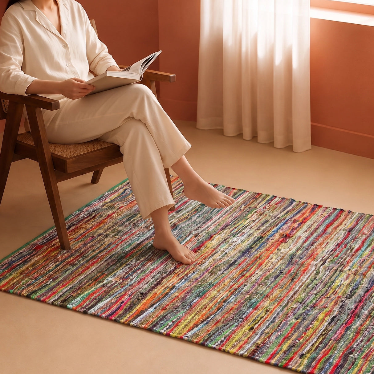 Earthology Harmony - Recycled Rug (Green)