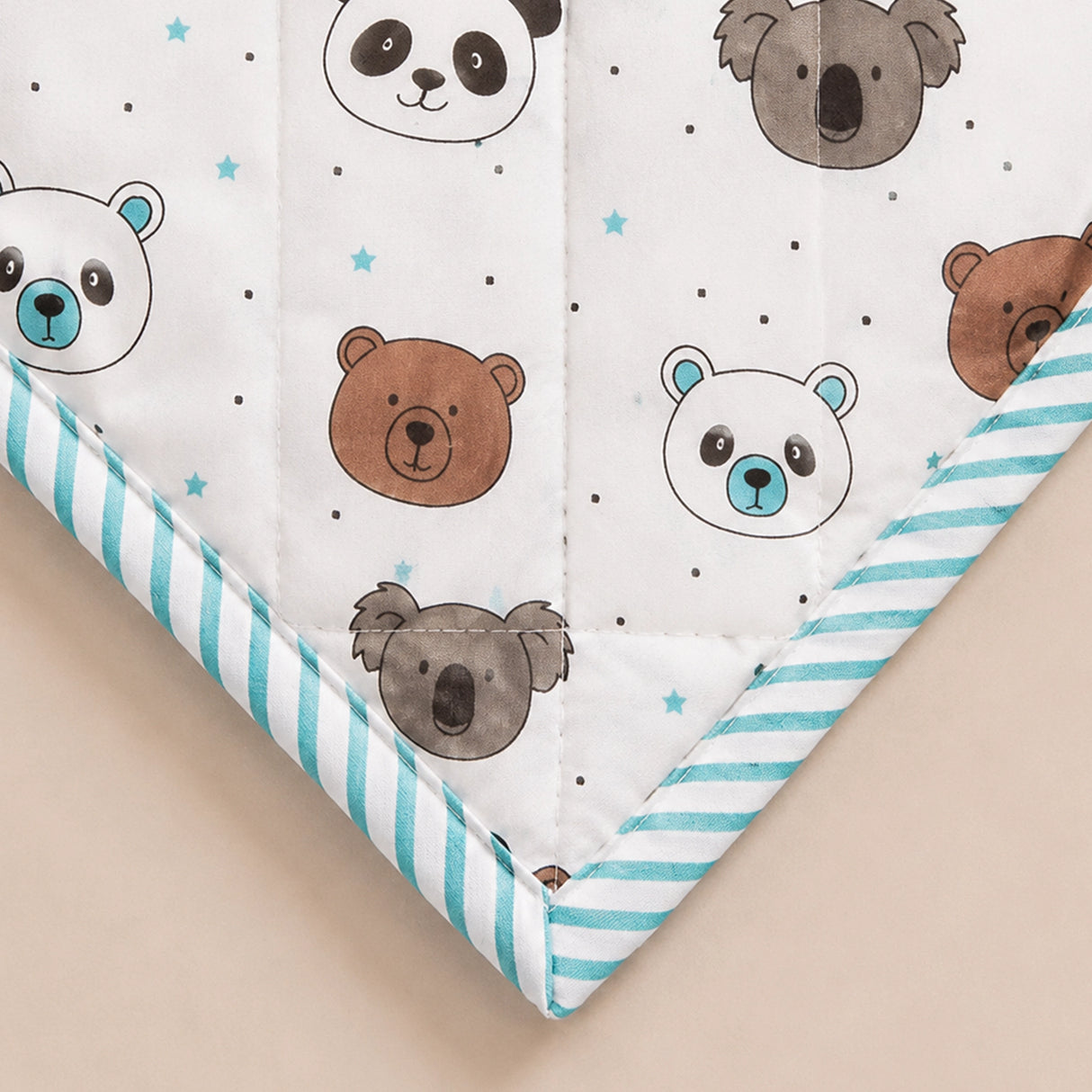 Baby Panda and Friends - Printed Baby Blanket