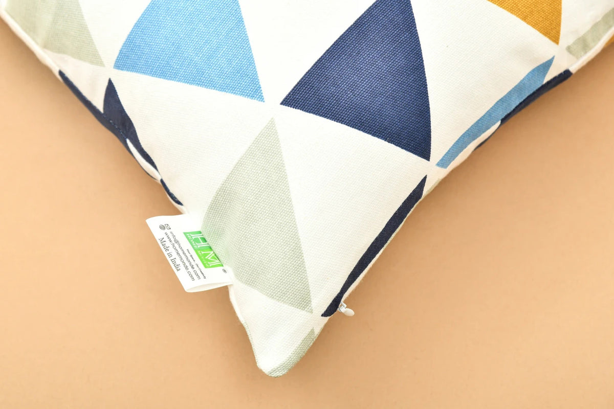 Imprimer Diamond - Printed Cushion Cover (Multicolor)