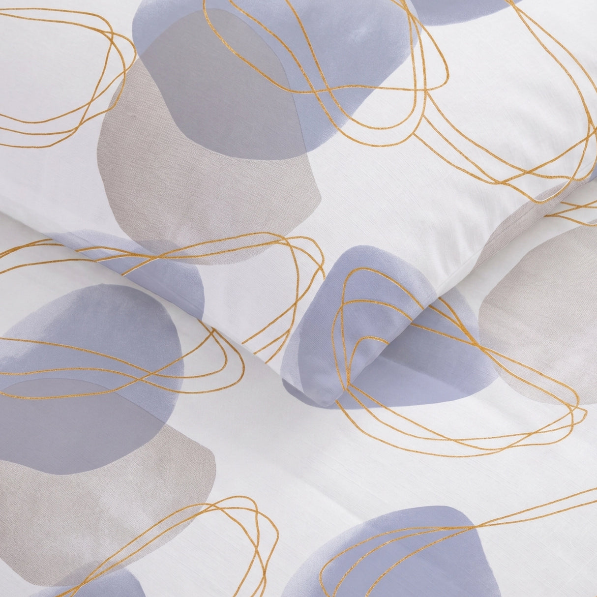 Spheres of Serenity - Printed Duvet Cover (Multicolor)