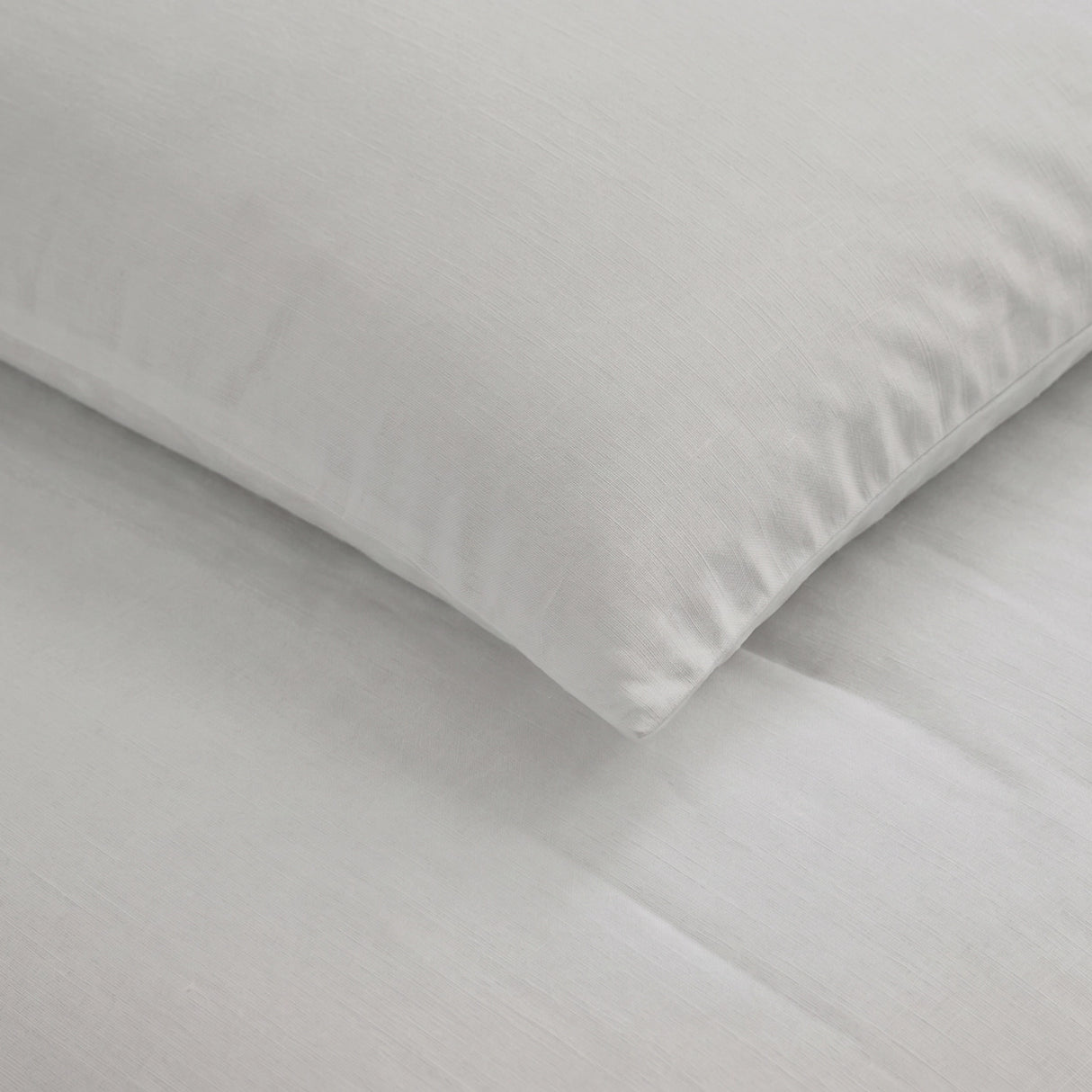 Fort Mellow - Solid Duvet Cover (Light Grey)
