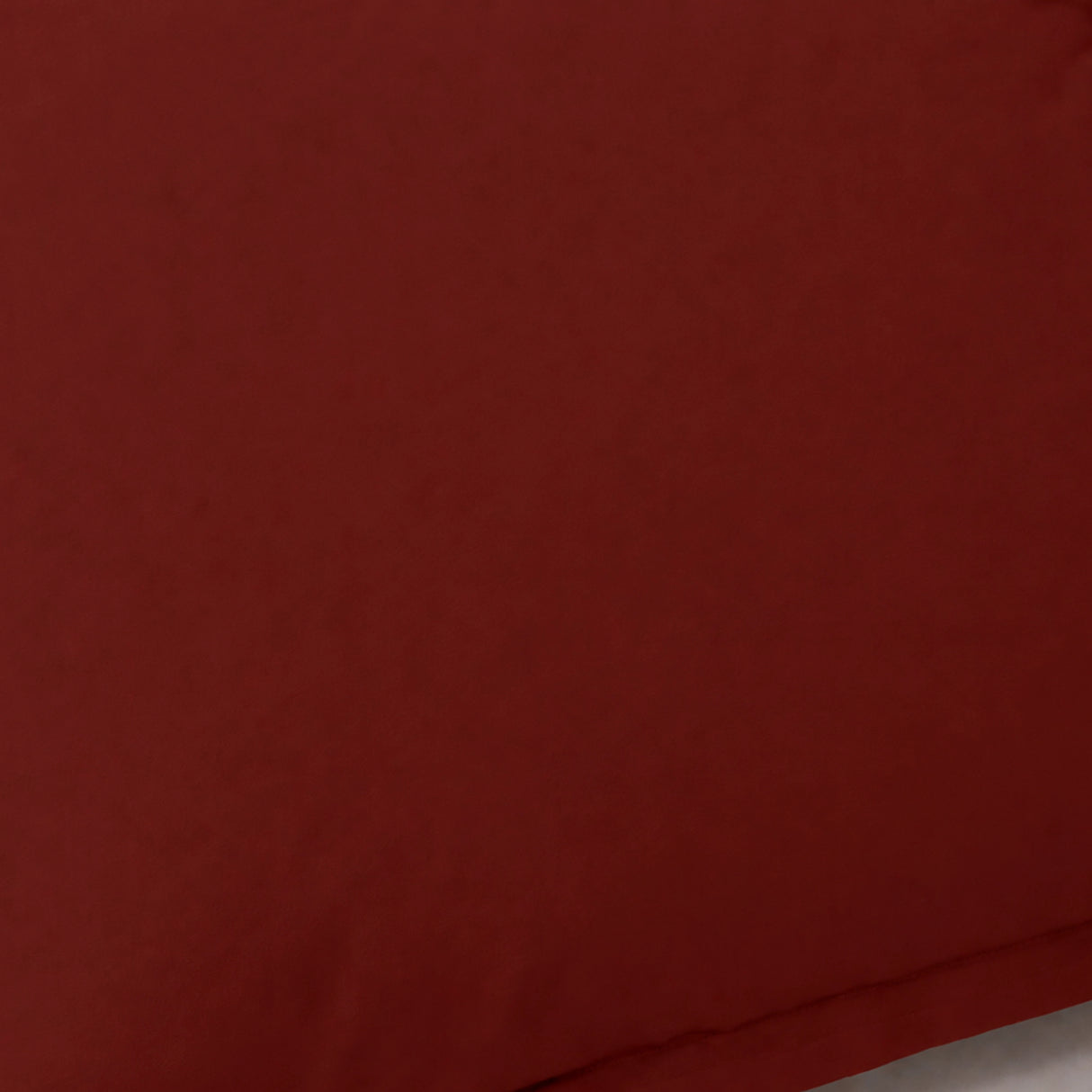 Fort Nightingale - Solid Pillow Cover (Maroon) (Bedsheet Excluded)