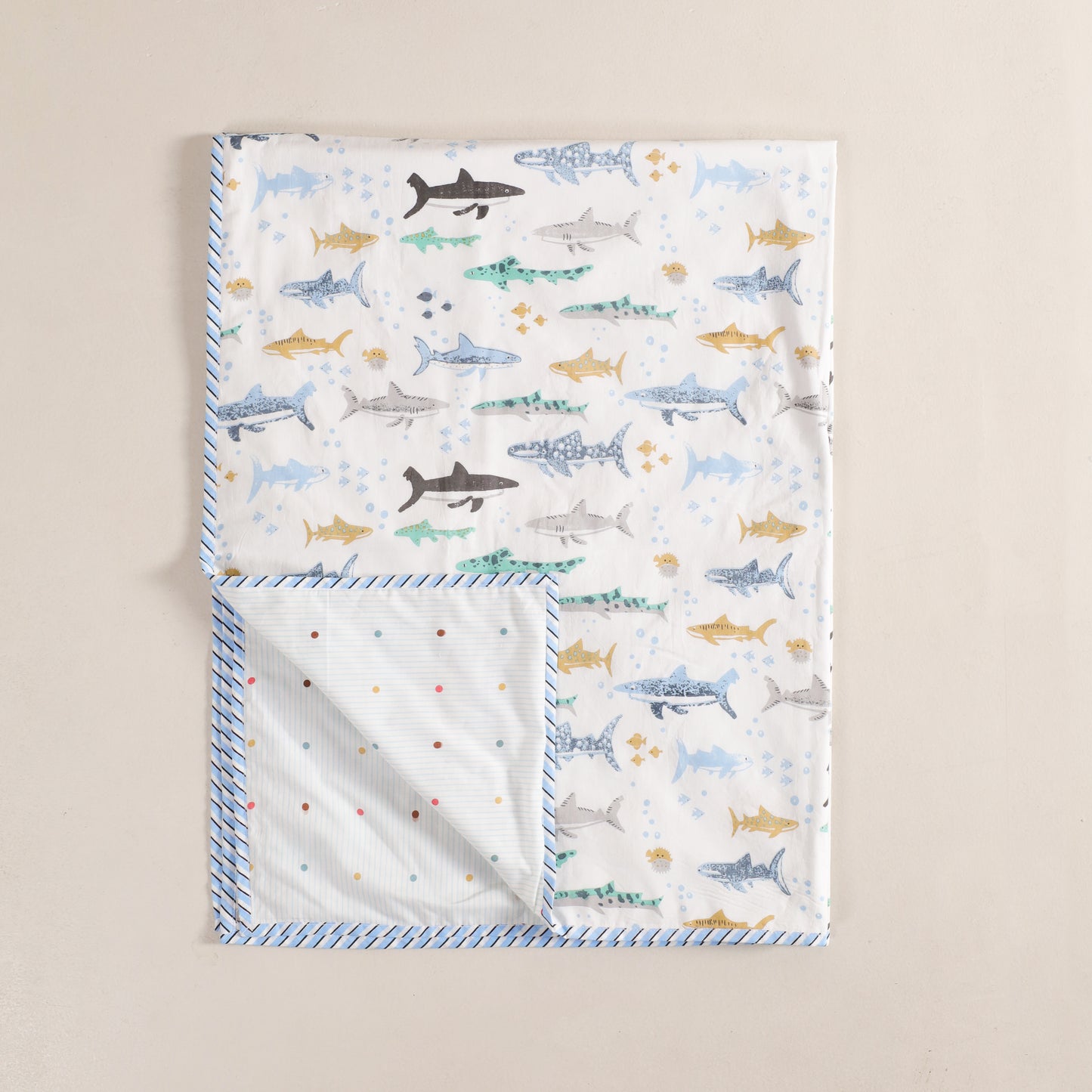 Imprimer Printed Baby Dohar - Baby Blue Hunter