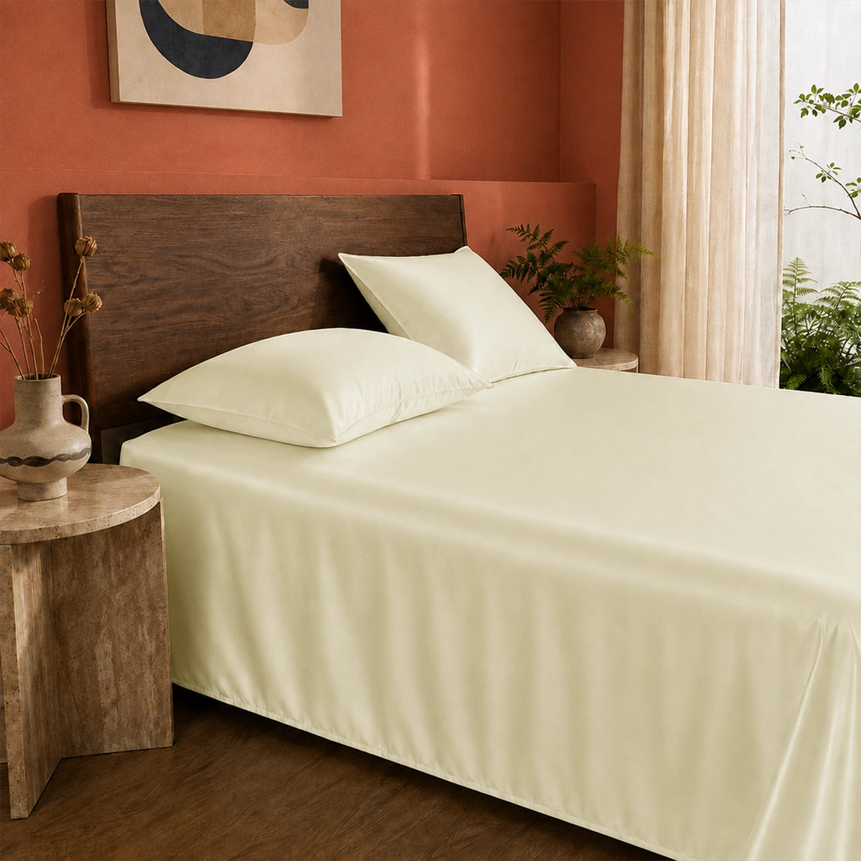 Organic Bamboo Bedsheet – Soft, Cool & Breathable