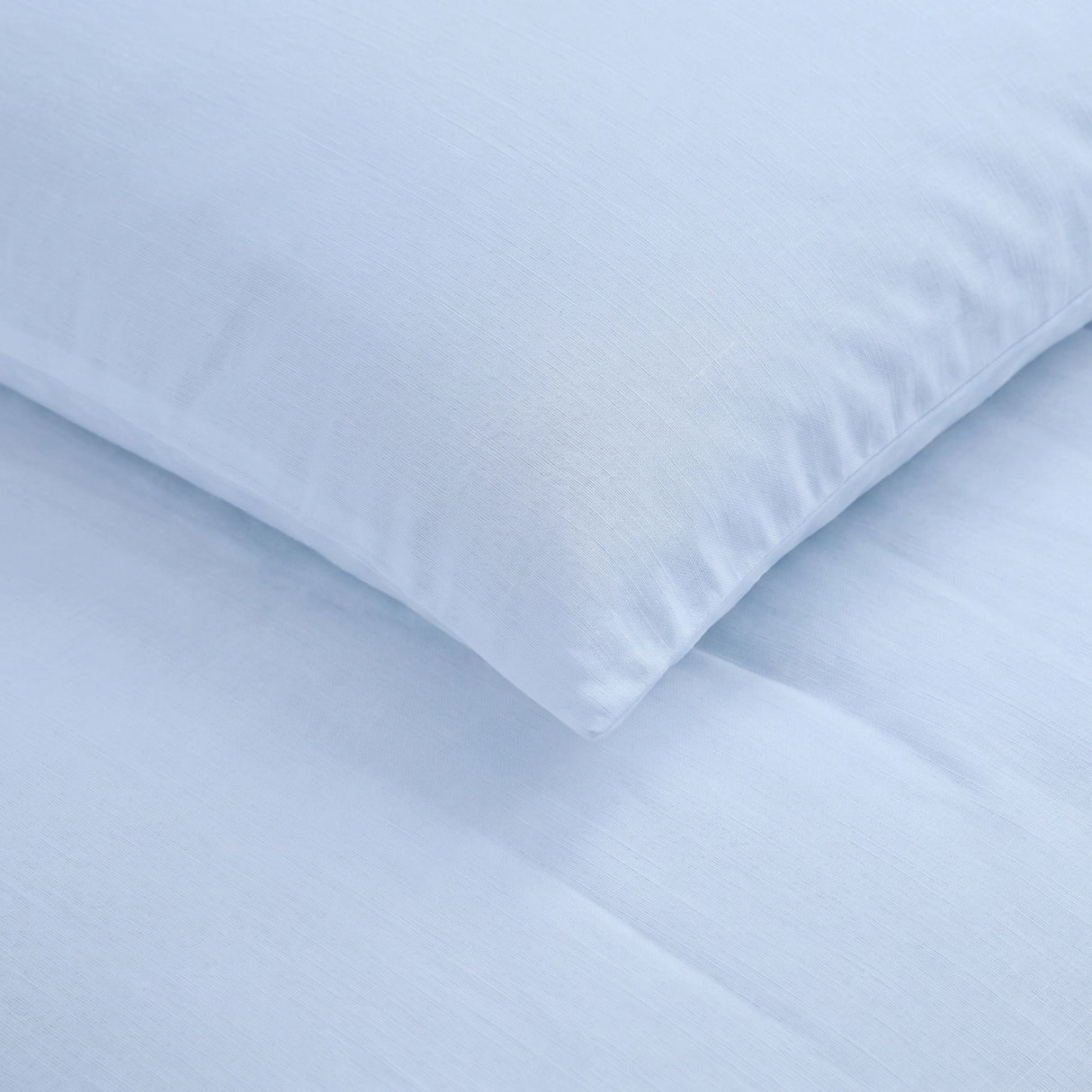 Fort Mellow - Solid Duvet Cover (Light Blue)