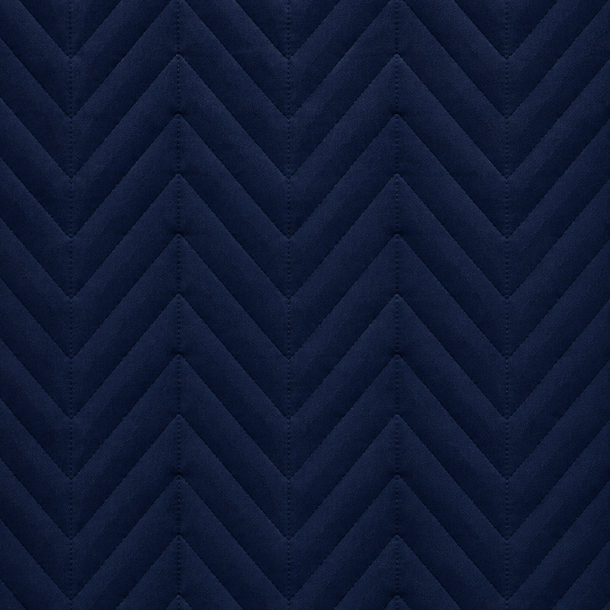 Fort Sawtooth - Quilted Velvet Cushion Cover (Navy Blue)
