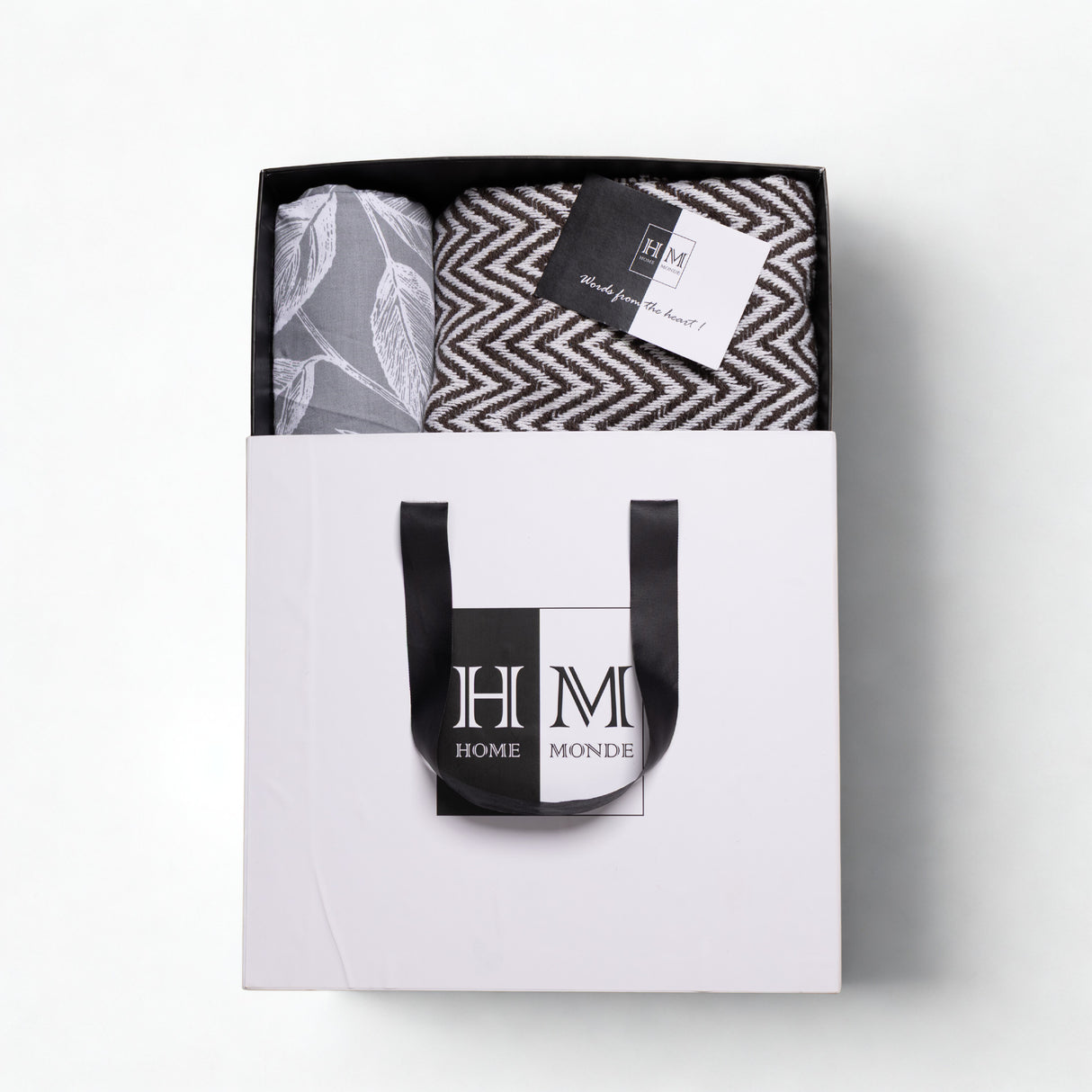 Premium Bedsheet & Throw Combo Set | Gift-Ready Box