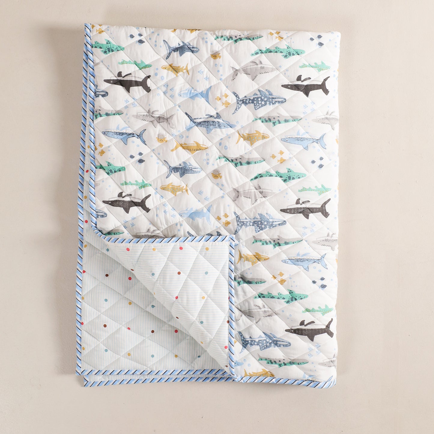 Imprimer Baby Blue Hunter - Printed Baby Blanket