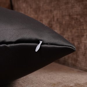 Solid Durable Cushion Cover (Grey)