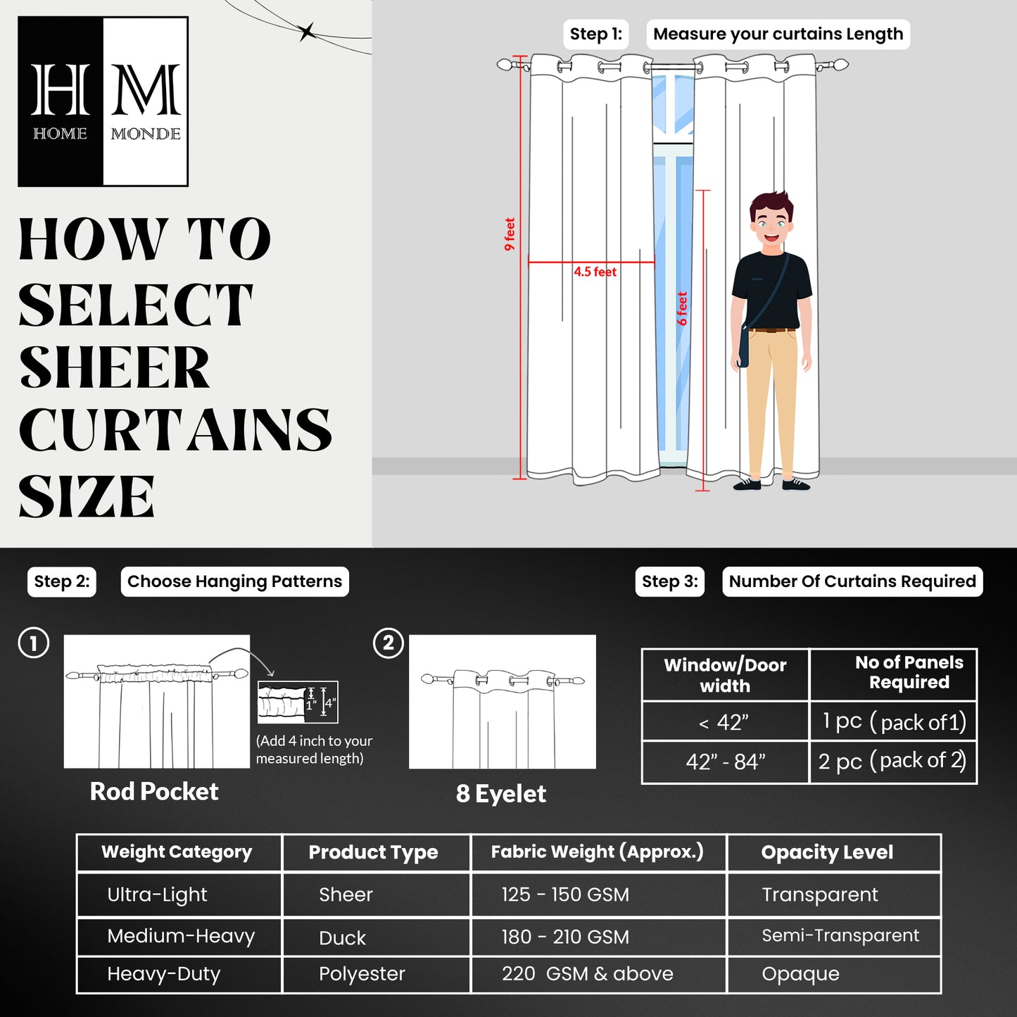 Fort Absolute - Blue Sheer Curtain