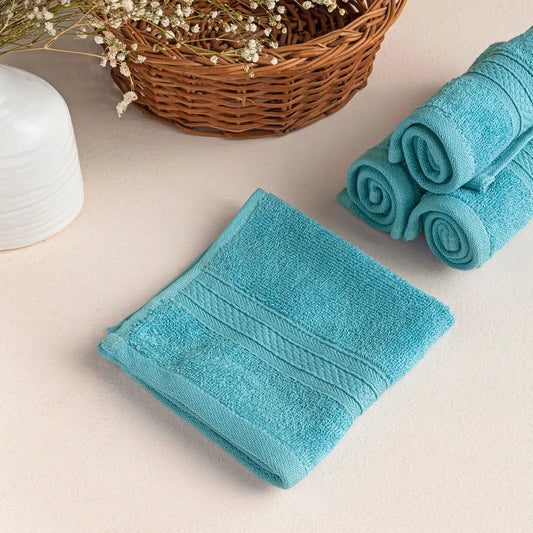 Fort Smooth - Face TowelTurquoise