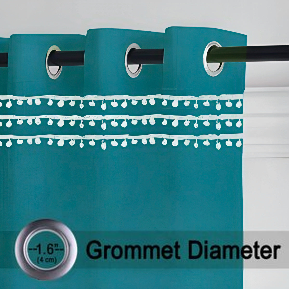 Handpicked Dazzle - Sheer Curtain