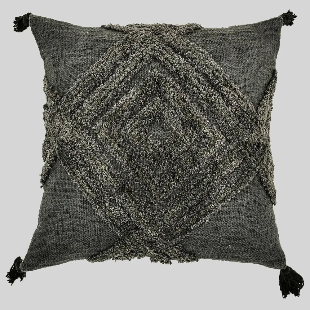 Featherfield Grid - Tufted Cushion Cover