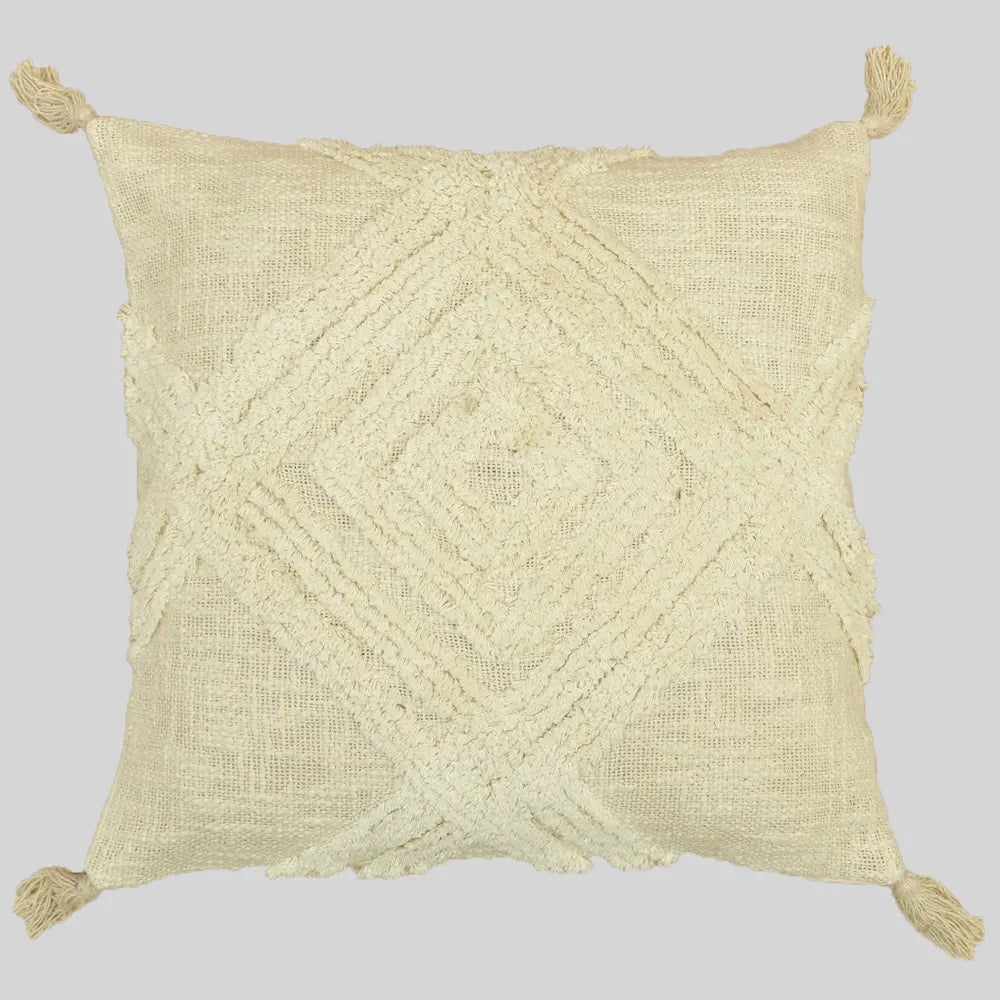 Featherfield Grid - Tufted Cushion Cover