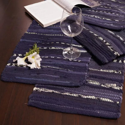 Earthology - Recycled Table Mats Navy Blue