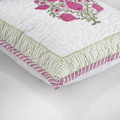 Ombre Berry - Quilted Cushion Cover 16 x 16