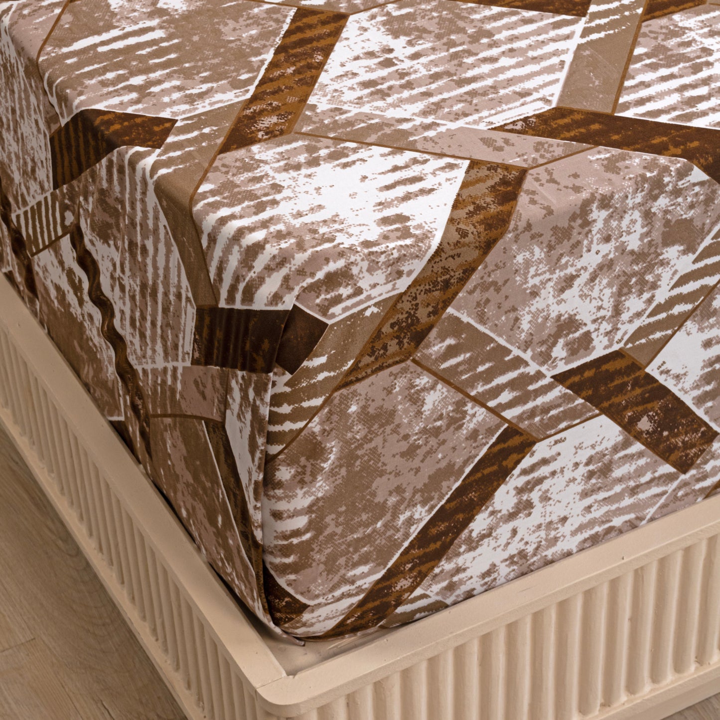 Imprimer Skyline - ZigZag Bedsheet (Camel)