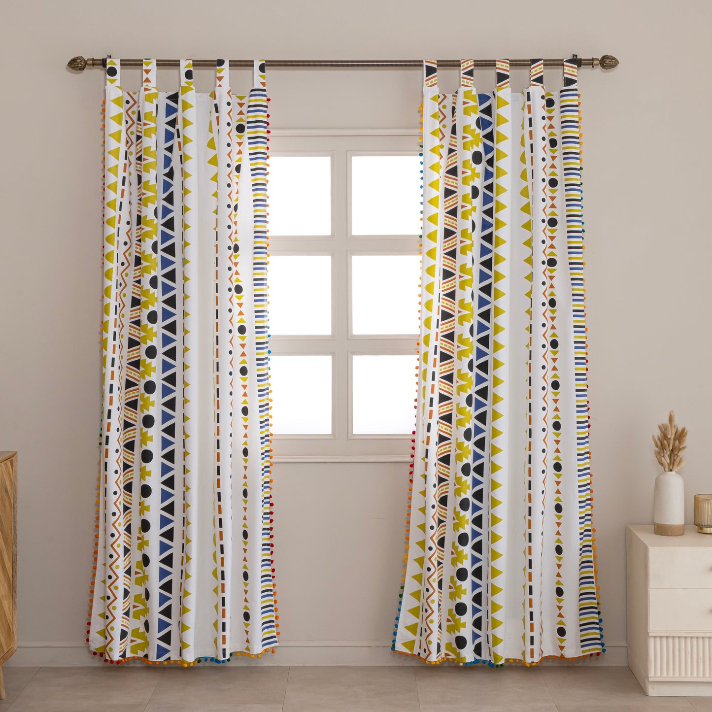 Imprimer Handpicked Santo - Loop Curtain