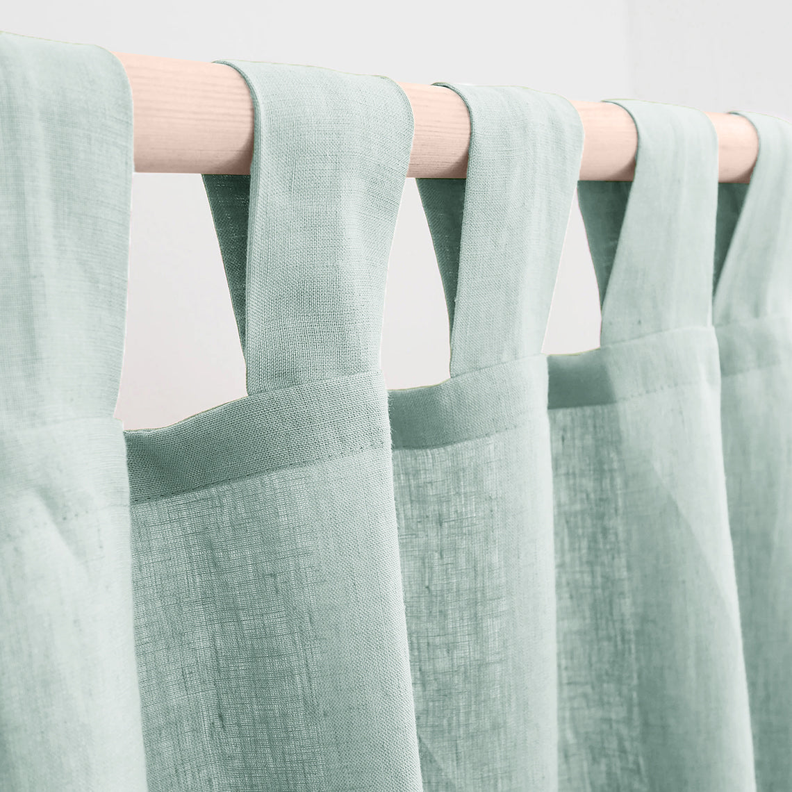 Fort Absolute - Silver Grey Loop Sheer Curtain