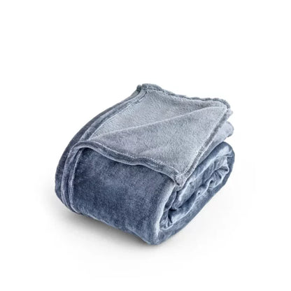 Fort Mellow - Plush Blanket Frost Blue