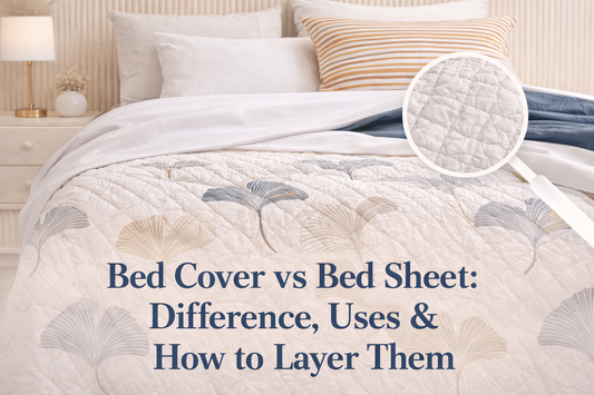 Bed Cover vs Bed Sheet: Difference, Uses & How to Layer Them