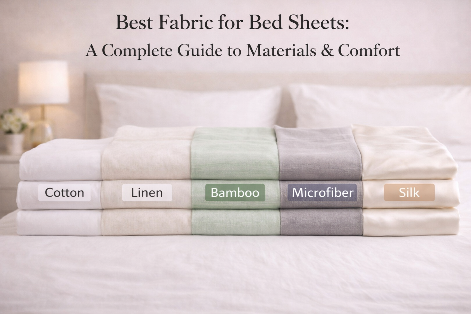 Best Fabric for Bed Sheets: A Complete Guide to Materials & Comfort