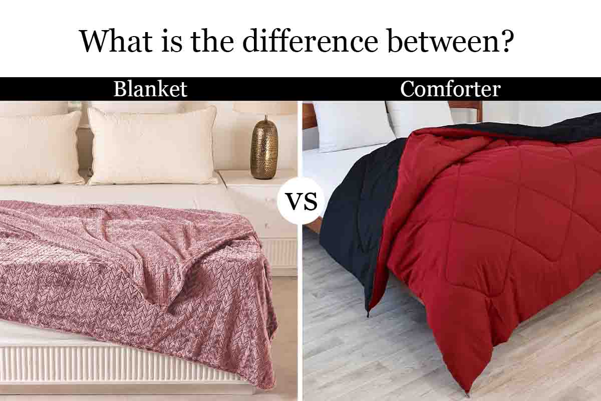 Comforter vs blanket