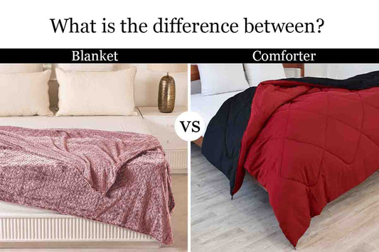 Comforter vs blanket