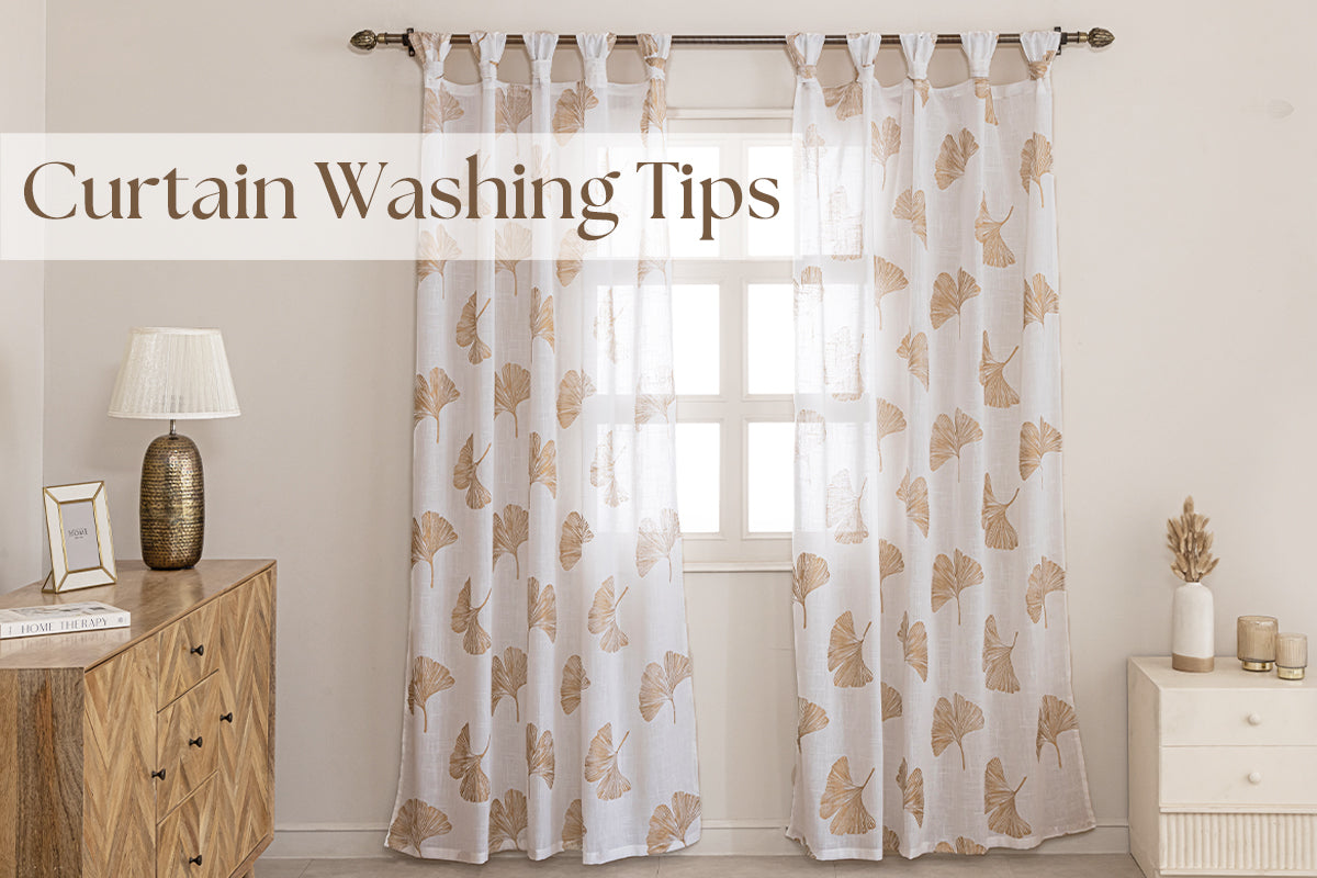 How to Wash Curtains in Washing Machine Without Damage