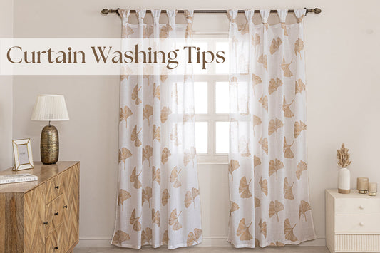 How to Wash Curtains in Washing Machine Without Damage