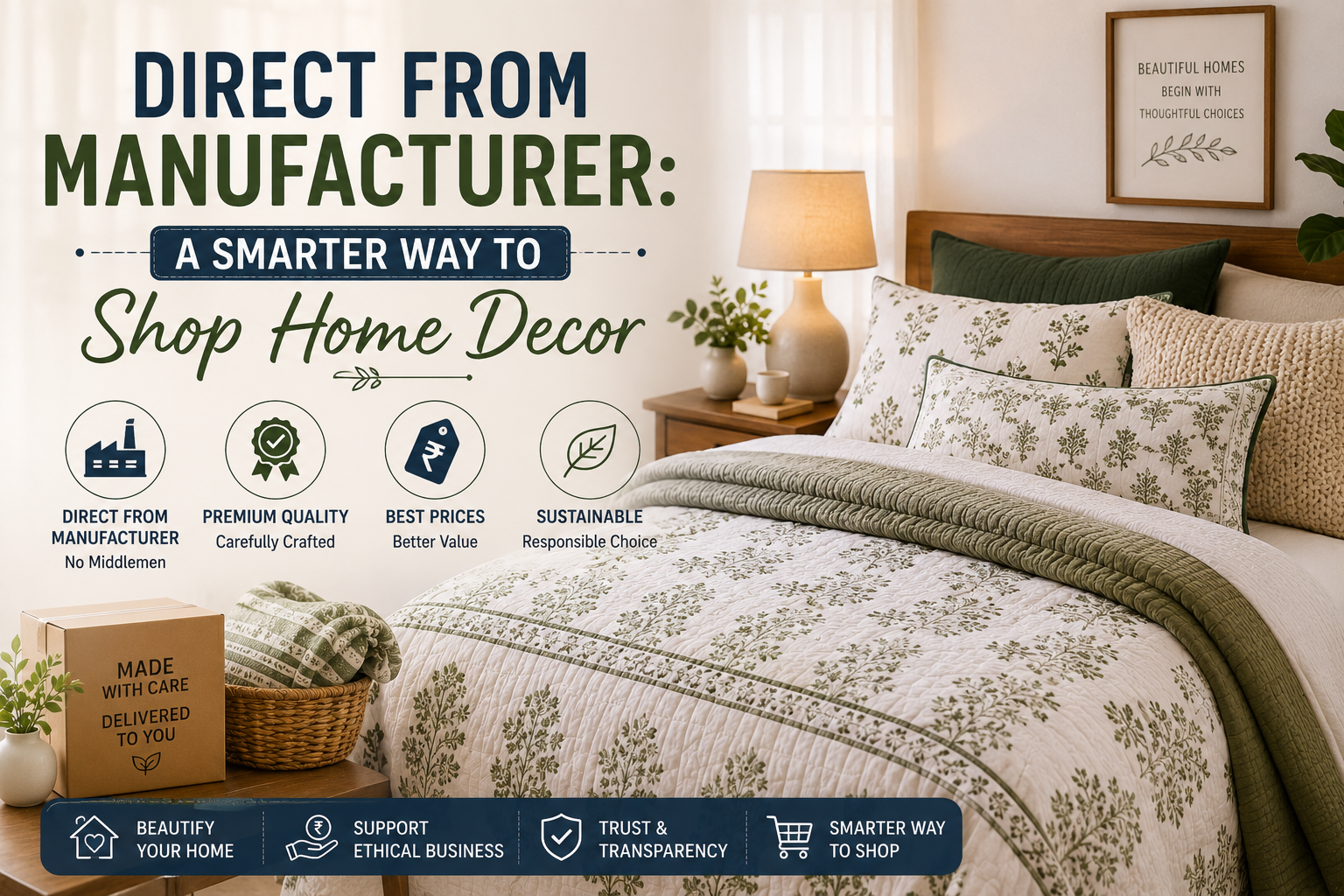 Direct From Manufacturer A Smarter Way to Shop Home Decor