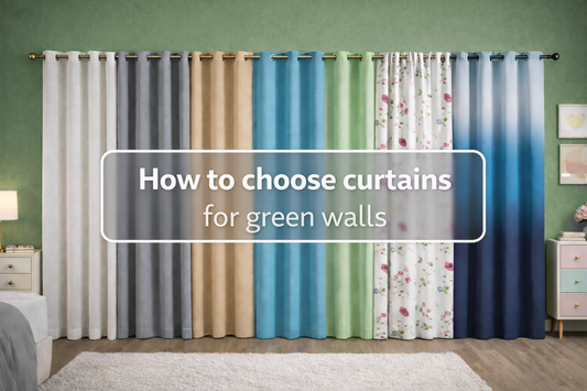 How to Choose Curtains for Green Walls