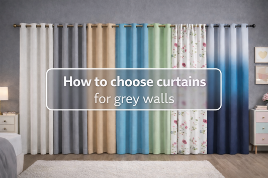 How to Choose Curtains for Grey Walls