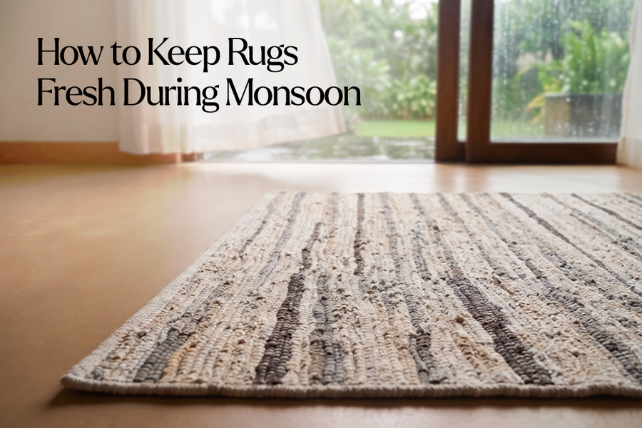 How to Keep Rugs Fresh During the Monsoon