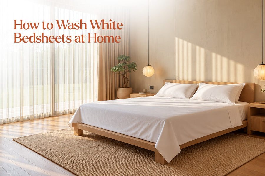 How to Wash White Bedsheets at Home: A Complete Care Guide